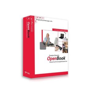 Software de Reconhecimento de Texto OpenBook® 9.0 Freedom Scientics