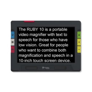 Ampliador Portátil RUBY® 10 OCR Freedom Scientific