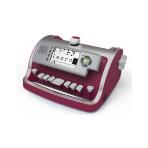 Máquina Elétrica Escrita Braille SMART Brailler® BM47 Vermelha Perkins
